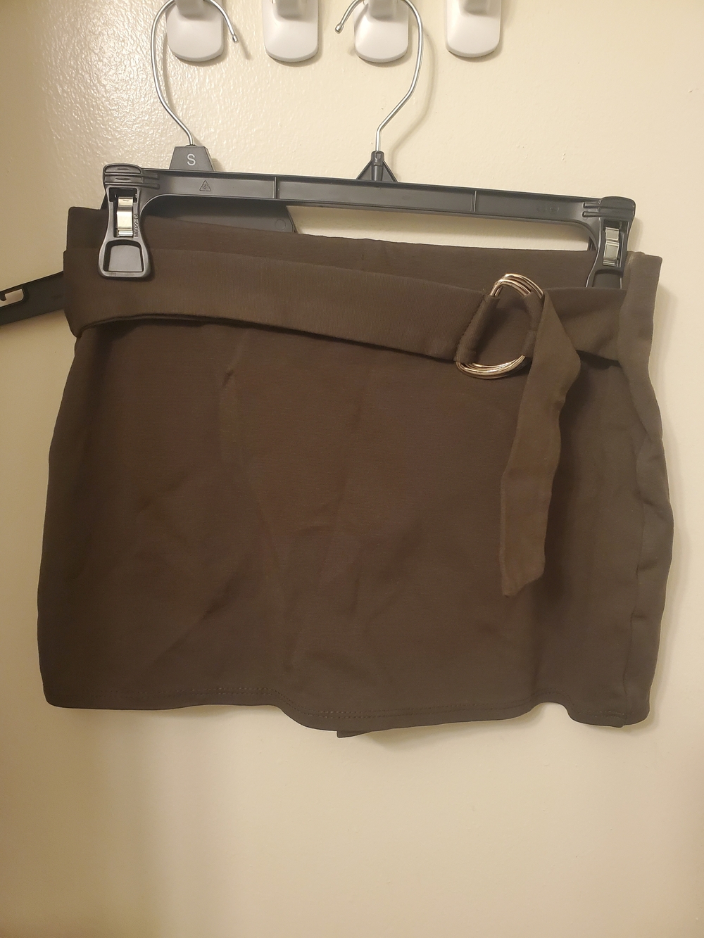 Windsor Olive Mini Skort with D-Ring